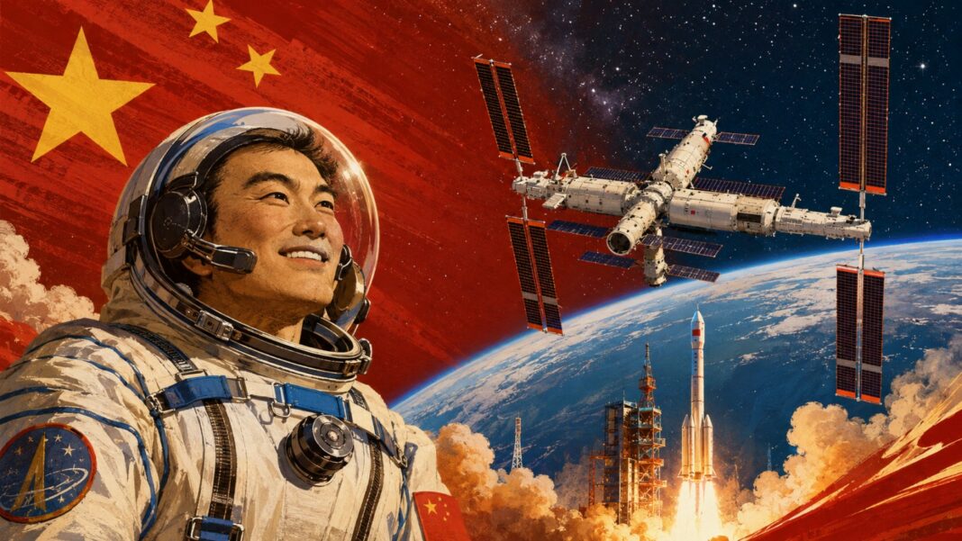 Chiński program kosmiczny, stacja Tiangong i misje Shenzhou oraz Chang’e