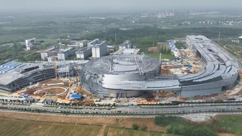 chińskie sztuczne słońce BEST w budowie w Hefei