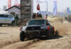 Off-road w Mongolii Wewnętrznej. Pustynny step przyciąga turystów Off-road w Mongolii Wewnętrznej na pustynnym stepie Hunshandake