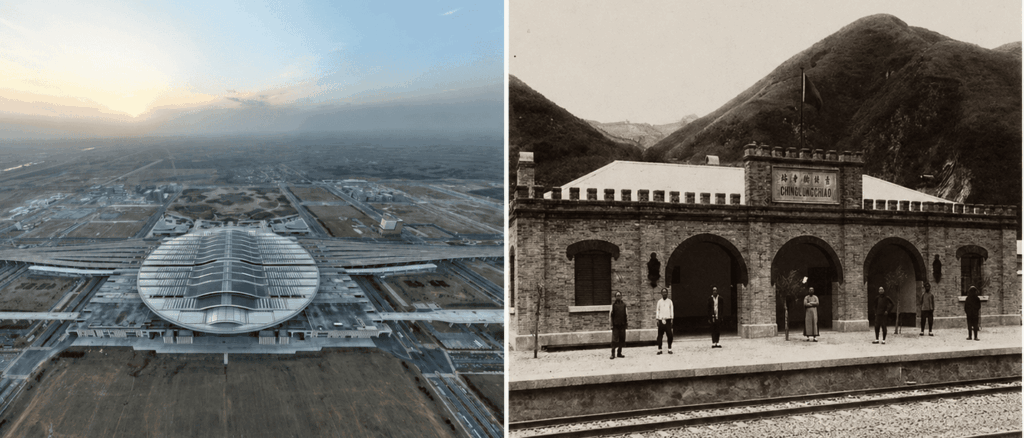 Kolej w Chinach od historycznej stacji Qinglongqiao do nowoczesnej stacji Xiong’an