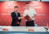 Robert Lewandowski ambasadorem Chery. Chińska marka w Europie Robert Lewandowski ambasadorem Chery podczas ceremonii z Zhu Shaodongiem