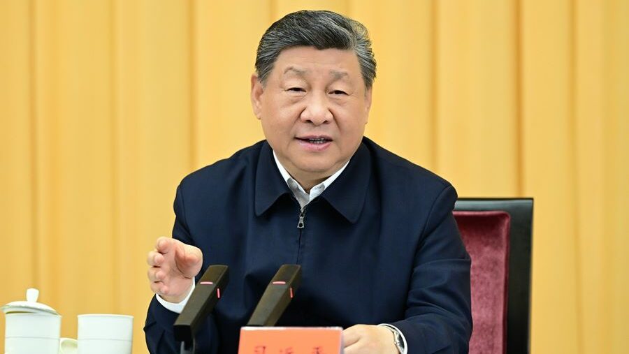 xijinping Xi Jinping omawia badania podstawowe i rozwój nauki w Chinach