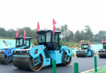 Chińska sieć autostrad ma już prawie 200 tys. km. Budują ją autonomiczne walce Autonomiczne walce drogowe SANY podczas budowy autostrady w prowincji Anhui