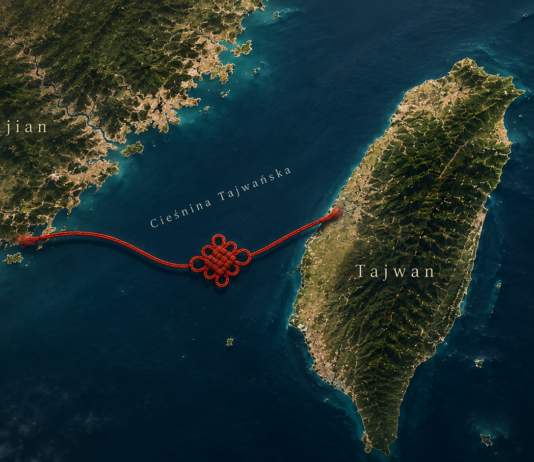 Chiny – Tajwan – Ameryka Kwestia tajwańska – Tajwan, Fujian i Cieśnina Tajwańska