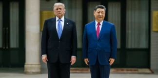 Xi Jinping rozpoczyna wizytę w USA. Rozmowy z Trumpem 24 września Xi Jinping i Donald Trump przed rozmowami o relacjach Chiny–USA