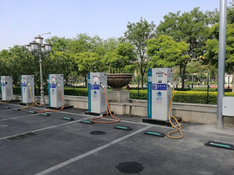 Stacja ładowania samochodów elektrycznych State Grid w Pekinie