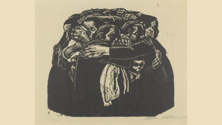 Käthe Kollwitz, „Matki” – grupa kobiet obejmujących i osłaniających dzieci