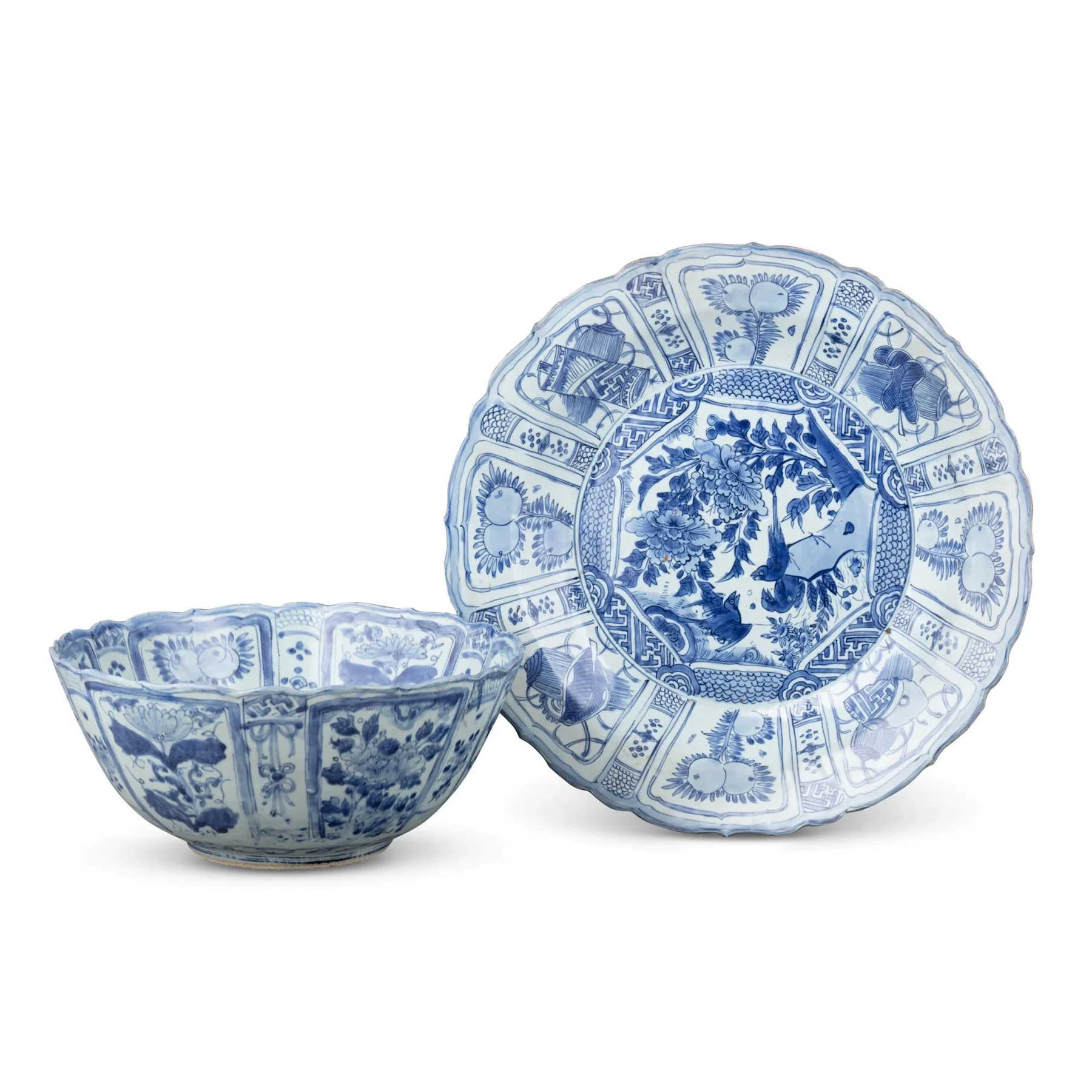 Chińska porcelana kraak z Jingdezhen z końca XVI i początku XVII wieku