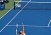 Zheng Qinwen po niemal trzech godzinach awansowała do 1/8 finału China Open Zheng Qinwen serwuje podczas kwalifikacji US Open 2026
